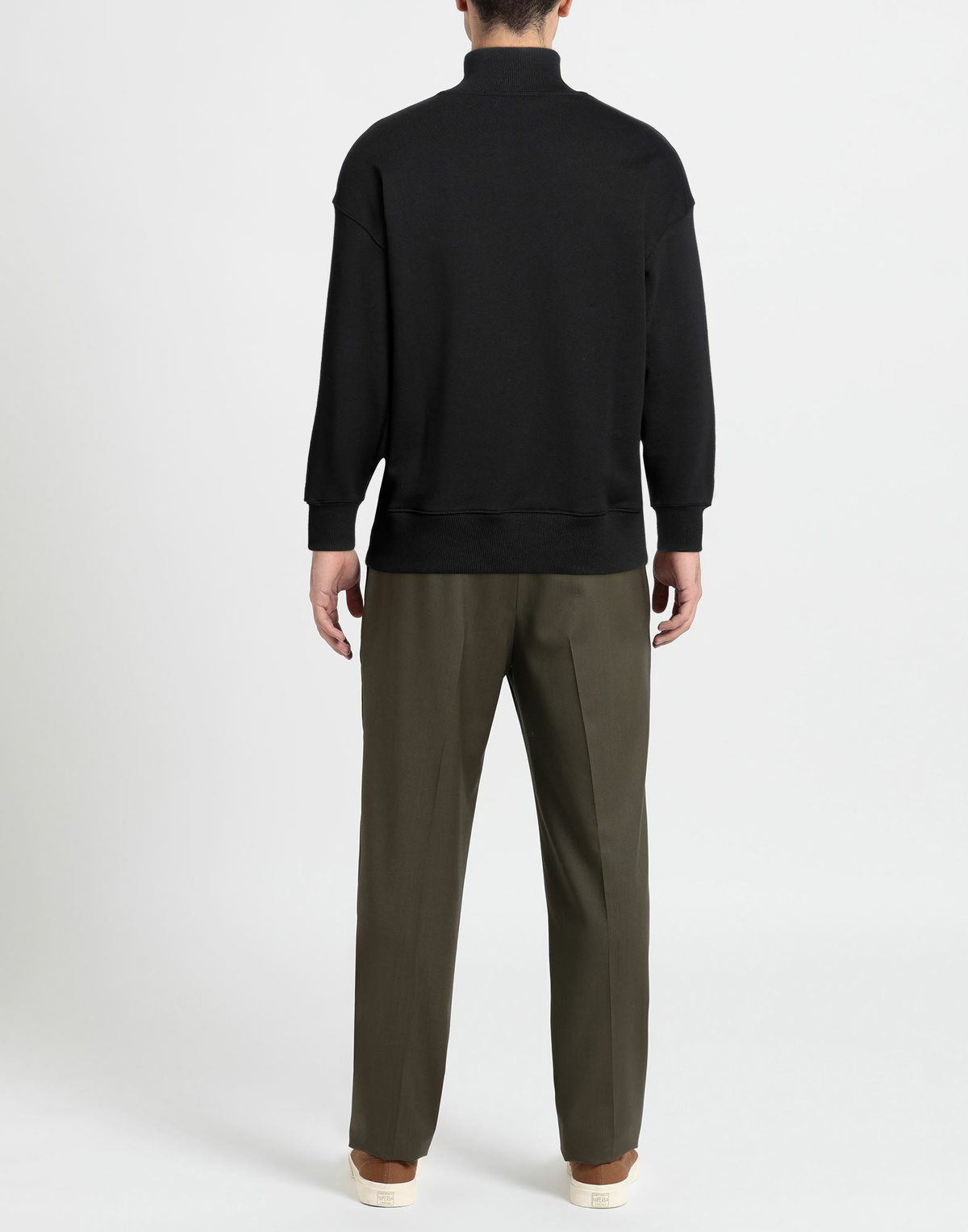 Msgm Mens Sweatshirt in Black