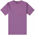 Patta Men's Basic Script P T-Shirt in Crushed Grape