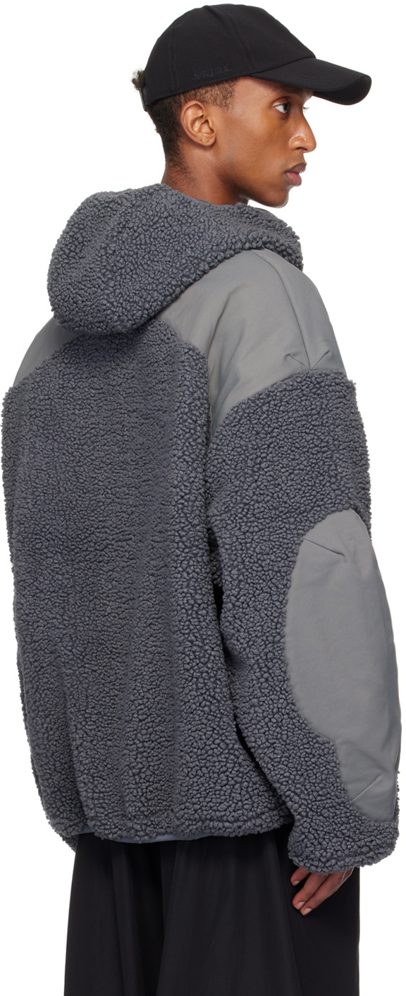 A. A. Spectrum Gray Rockcraft Polar Hoodie