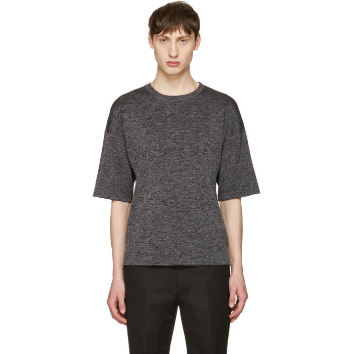 Photo: Jil Sander Grey Drop Shoulder T-Shirt