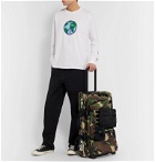 Eastpak - BAPE Tranverz M Camouflage-Print Canvas Suitcase - Green