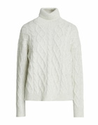Peserico Womens Turtleneck Light in Grey