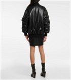 Stella McCartney - Faux leather bomber jacket
