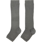 Swedish Stockings SSENSE Exclusive Gray Long Sandal Socks