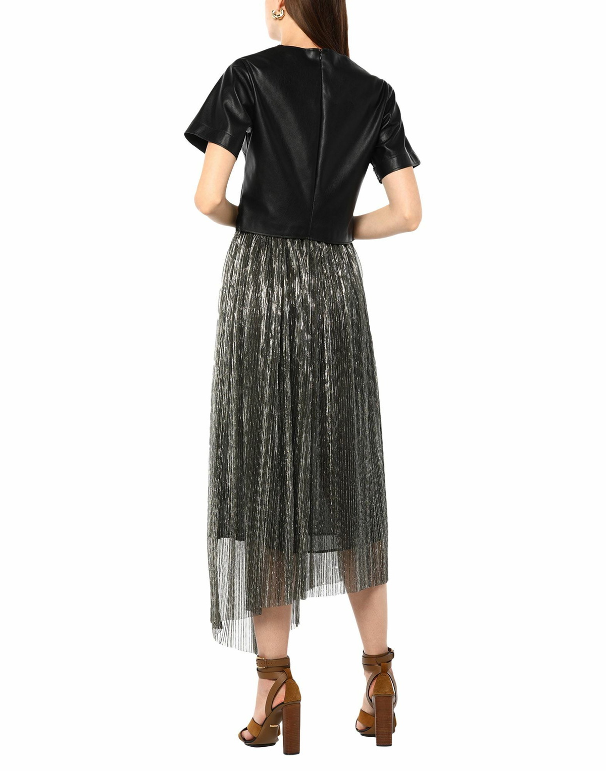 Marant Étoile Womens Midi skirt in Silver