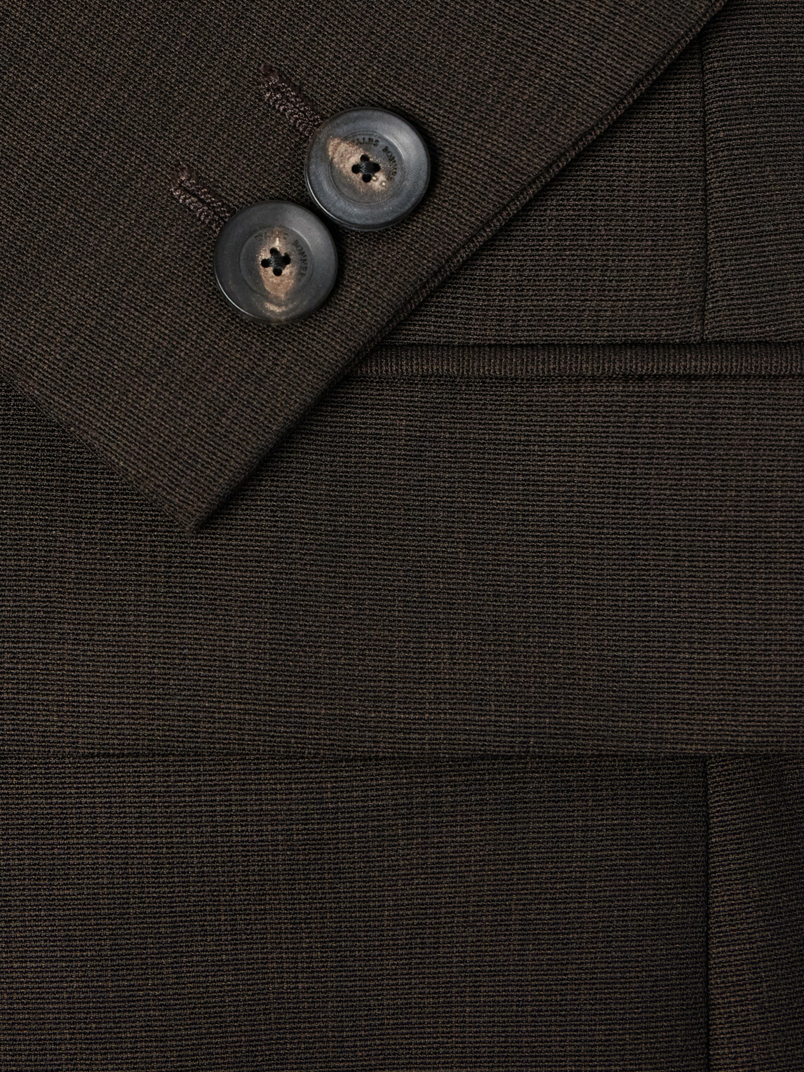 Wales Bonner - Alto Virgin Wool Blazer - Brown
