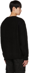 SIR. SSENSE Exclusive Black Marquis Sweater