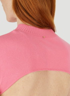 Sportmax Calcio Open Back Maxi Dress