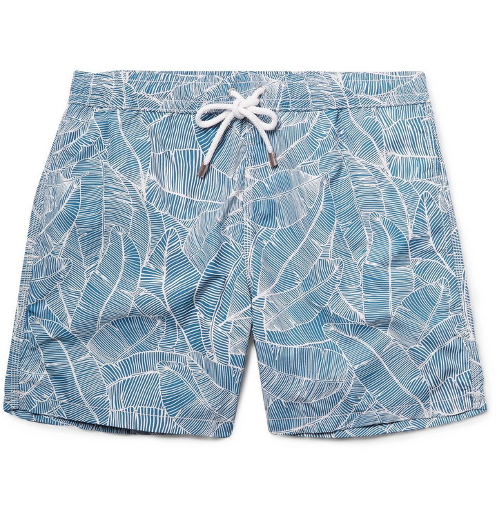 Photo: Hartford - Mid-Length Printed Swim Shorts - Men - Multi