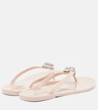Mach & Mach Riviera embellished thong sandals