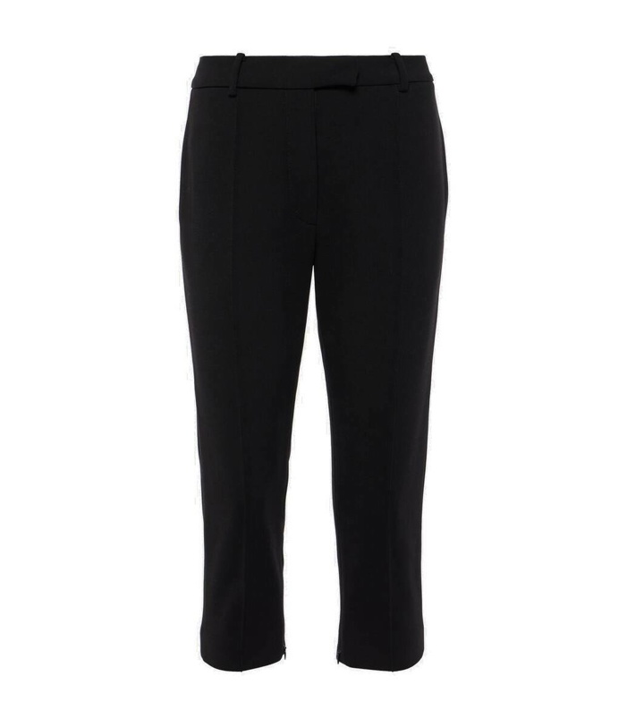 Photo: Magda Butrym Cropped wool-blend slim pants