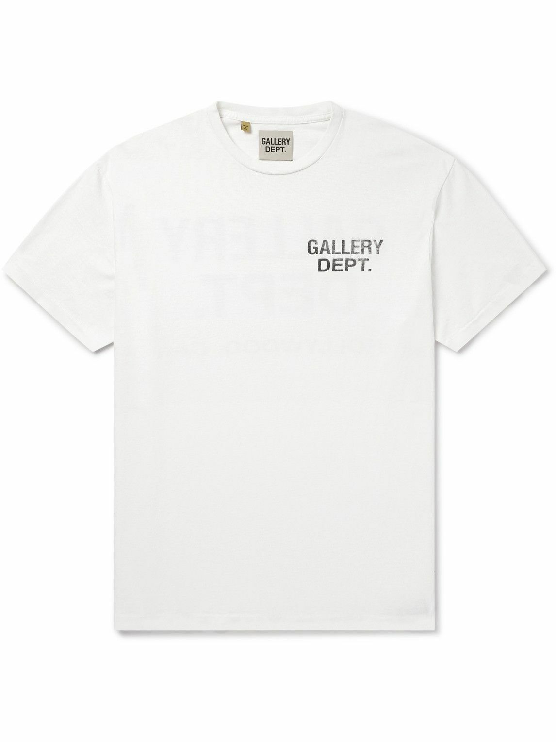 Gallery Dept. - Vintage Souvenir Logo-Print Cotton-Jersey T-Shirt - White Gallery  Dept.