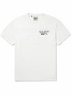 Gallery Dept. - Vintage Souvenir Logo-Print Cotton-Jersey T-Shirt - White