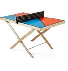 THE ART OF PING PONG - Pop Art Printed Wall-Mountable Ping Pong Table - Orange
