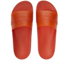 Givenchy Men's Logo Slide Sandal in Dark Orange