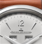 Jaeger-LeCoultre - Master Control Calendar Automatic 40mm Stainless Steel and Leather Watch, Ref No. 4148420 - Silver
