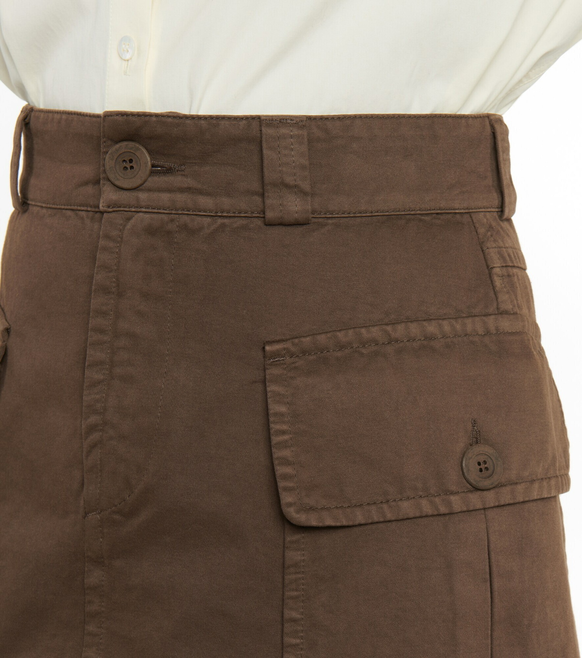 See By Chloe - Cotton twill miniskirt
