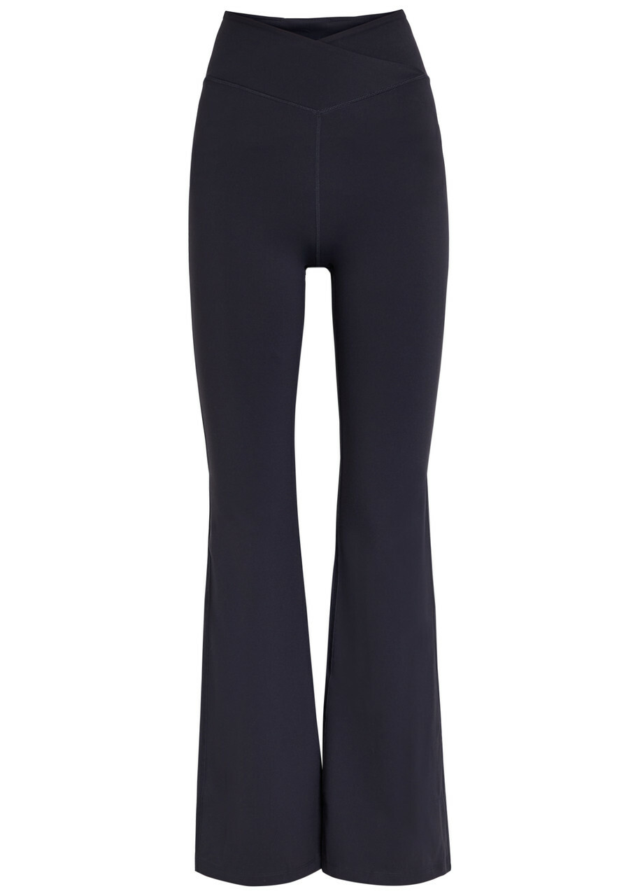 Tala Dayflex Flare Stretch-jersey Leggings Navy