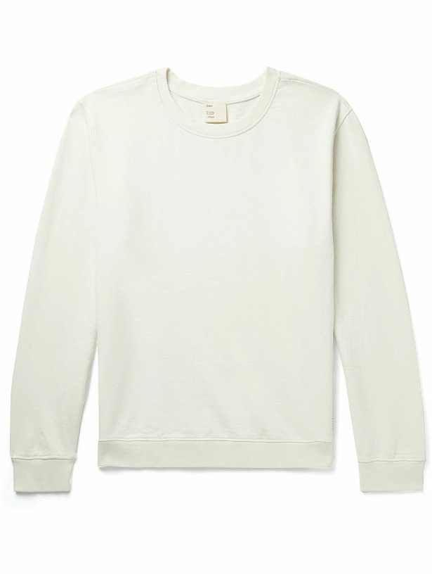 Photo: Onia - Garment-Dyed Cotton-Jersey Sweatshirt - Neutrals