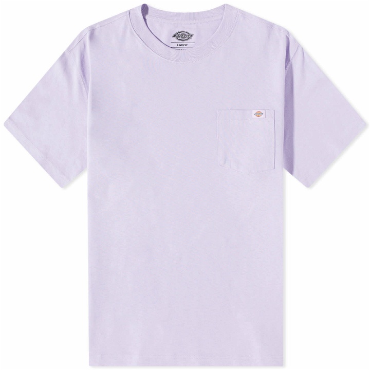 Photo: Dickies Men's Porterdale Pocket T-Shirt in Purple Rose