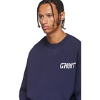 Heron Preston Navy Ghost Sweatshirt