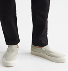 THE ROW - Dean Canvas Slip-On Sneakers - Gray
