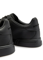 Dolce & Gabbana Portofino Leather Sneakers Black