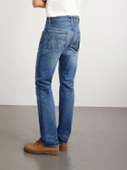 RRL - Flared Distressed Jeans - Blue
