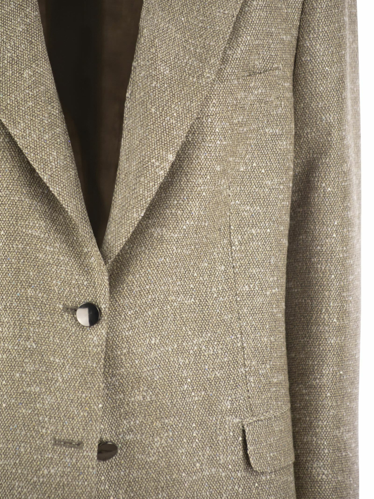 スーツ TAGLIATORE Two-button jacket with micro sequins Tagliatore Two-button Jacket With Micro Sequins Tagliatore