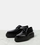 Valentino Garavani Rockstud M-Way leather Derby shoes