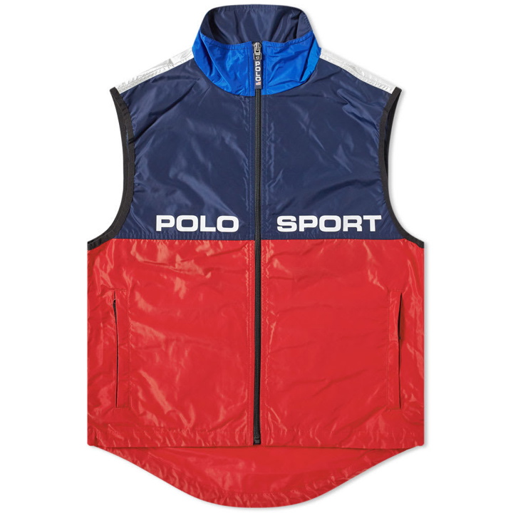 Photo: Polo Sport Silver Zip Gilet