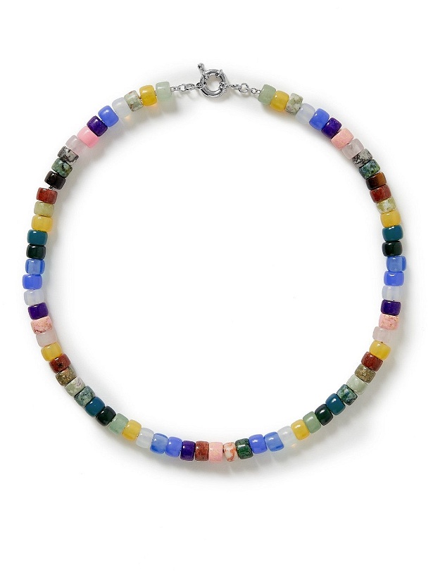 Photo: POLITE WORLDWIDE® - Protection Sterling Silver Multi-Stone Necklace