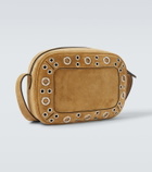 Valentino Garavani Nellcôte studded suede crossbody bag