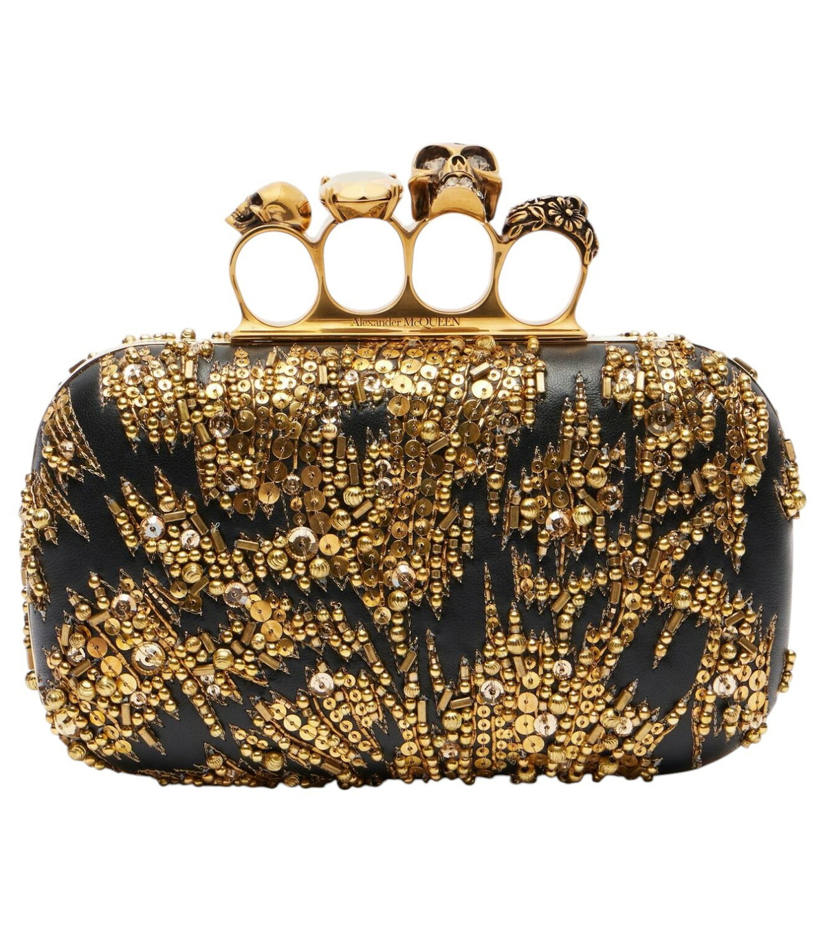 トートバッグ Alexander Mcqueen Two-Tone Leather And Tulle Nebula Shopping Alexander McQueen Two-tone Leather And Tulle Nebula Shopping