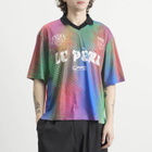 Le Père Men's Sports Jersey in Rainbow Dot