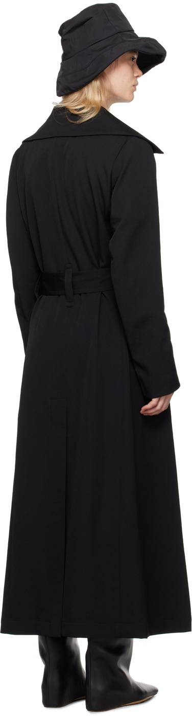 YOHJI YAMAMOTO Black R-Basic Coat