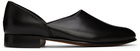 Bode Black Leather House Loafers