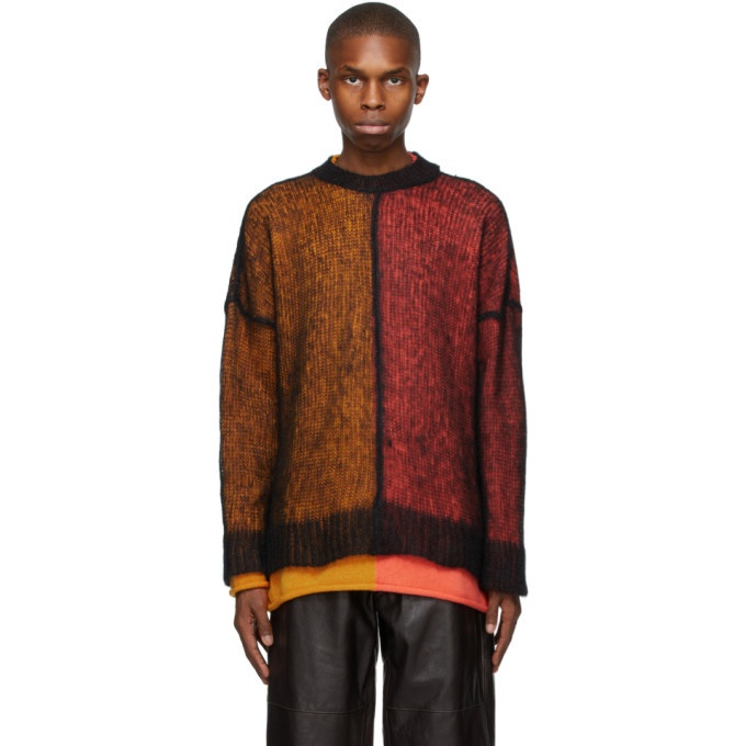 Photo: Loewe Multicolor Wool and Mohair Oversized Sweater