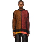 Loewe Multicolor Wool and Mohair Oversized Sweater