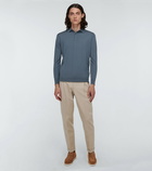 Loro Piana - City cotton and wool-blend pants