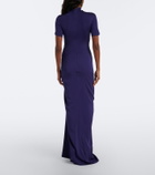 Christopher Esber Gathered faille gown