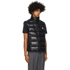 Moncler Black Down Tib Vest