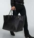 Saint Laurent - Rive Gauche Maxi leather tote bag
