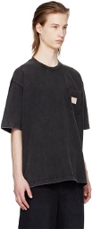 Solid Homme Black Faded T-Shirt