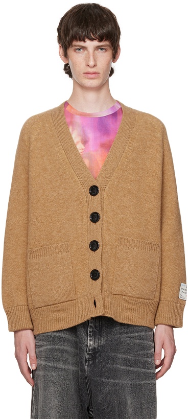 Photo: Meryll Rogge Brown Double-Faced Cardigan