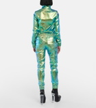 Rick Owens - Iridescent slim-leg jumpsuit