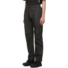 Blackmerle Black Drawstring Trousers