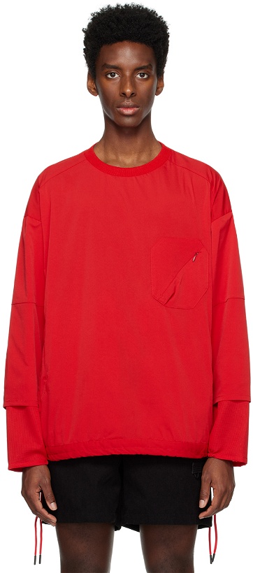 Photo: F/CE.® Red Technical Sweatshirt