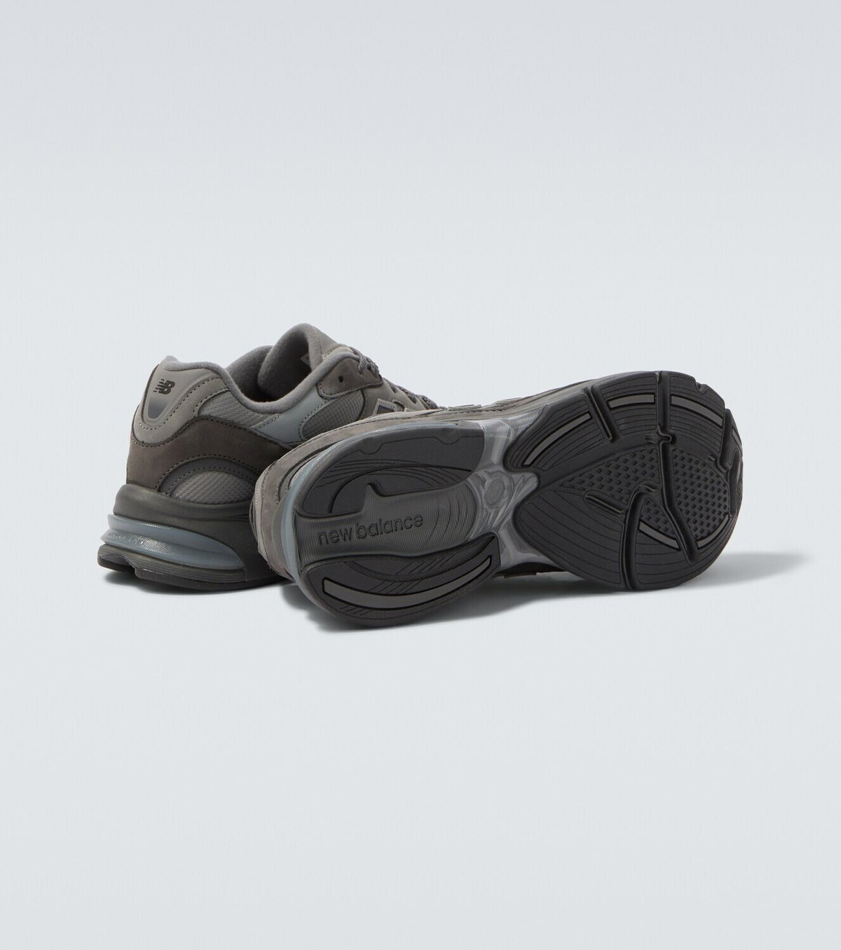 Comme des Garçons Homme x New Balance 2010 suede-trimmed sneakers