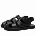 Studio Nicholson Women's Fisherman Sandal in Black
